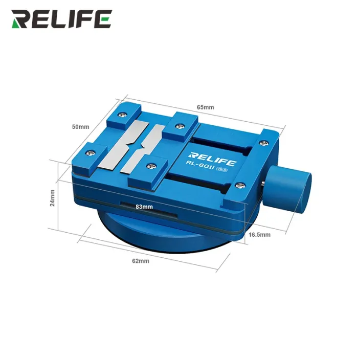 Тримач для ремонту плат Relife RL-601I V2.0 компактний, поворотний, із затискачем