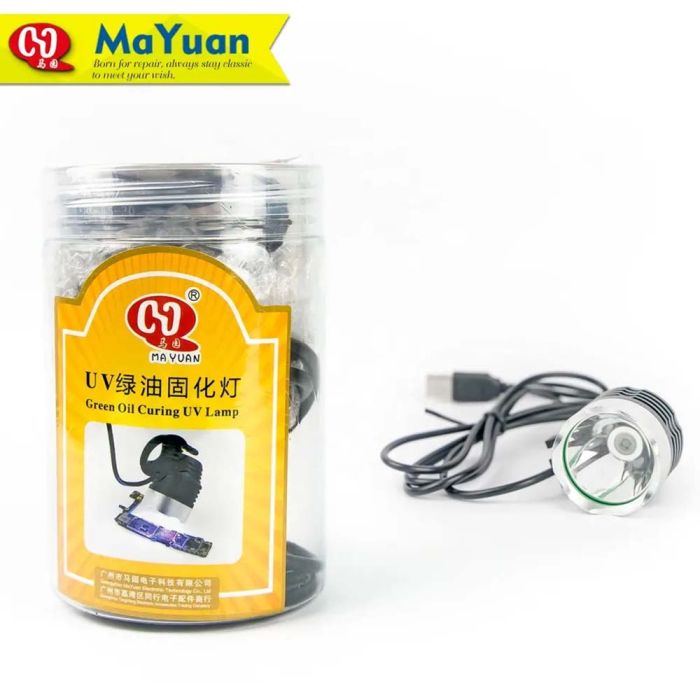 Ультрафиолетовая лампа Mayuan MY-38 для сушки, полимеризации клея, лака / USB 5V / 5W