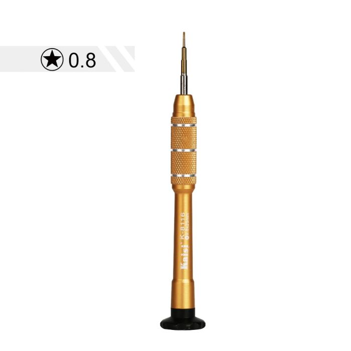 Отвертка Kaisi K-8116 прецизионная (звезда 0.8 для iPhone)