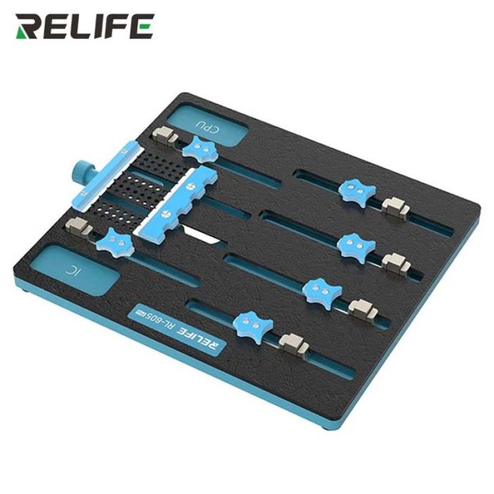 Тримач Relife RL-605 Pro для ремонту плат ноутбуків, процесорів, мікросхем / універсальний