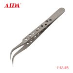 Пинцет изогнутый Aida 7- SA SR