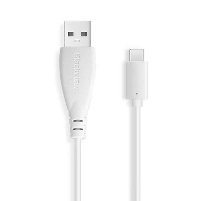 Кабель Blackview для зарядки, передачи данных USB Type-C 1m White