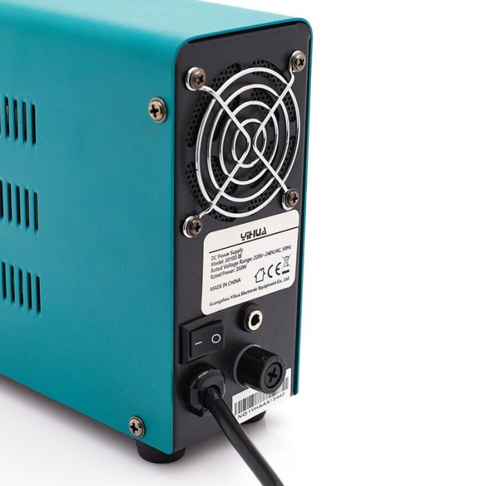 Блок питания YIHUA 3010D-III, 30V, 10A, 300W импульсный, цифровая индикация (V/A/W) компактный