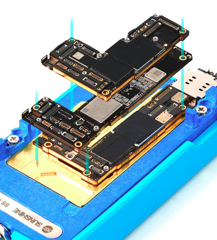 Нижний подогрев Sunshine SS-T12A-N12 для iPhone 12 mini / 12 / 12 Pro / 12 Pro Max