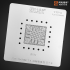 Трафарет для ноутбука BGA Amaoe CPU SR15F, SR1YJ, SR1W2, SR1W4, N2805 SR1LY, SR1SB, SR1YV (0.20 mm)