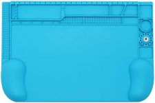 Силиконовый коврик Mechanic V66D термостойкий для пайки и ремонта смартфонов, техники / 455x300 мм