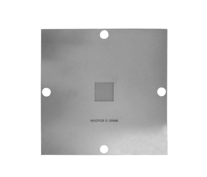 Трафарет BGA прямого нагрева WIICPUB (0.50mm) 90 x 90 mm