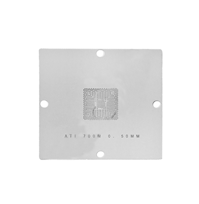 Трафарет BGA прямого нагрева ATI 700M (0.50mm) 90 x 90 mm