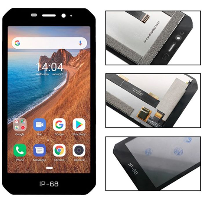 Дисплей + сенсор Ulefone Armor X6 Black - p/n: BX500162-30B v2.0 SST