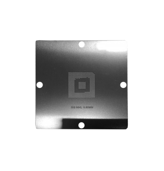 Трафарет BGA прямого нагрева SIS 964L (0.60 mm) 90 x 90 mm