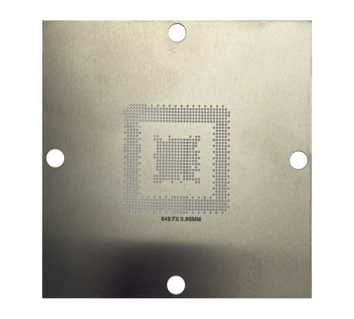 Трафарет BGA прямого нагрева 648 FX (0.60 mm) 90 x 90 mm