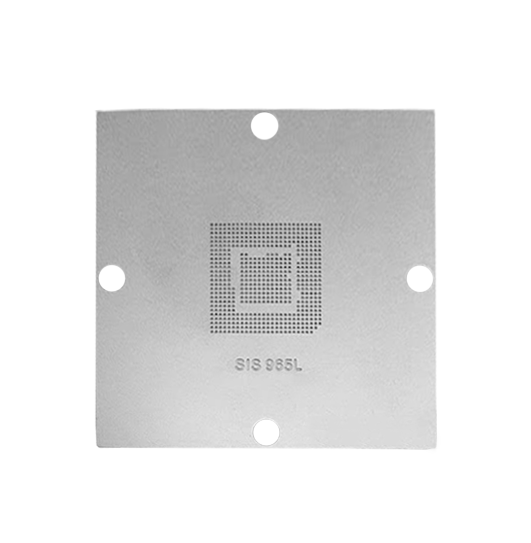 Трафарет BGA прямого нагрева SIS 965L (0.60 mm) 90 x 90 mm