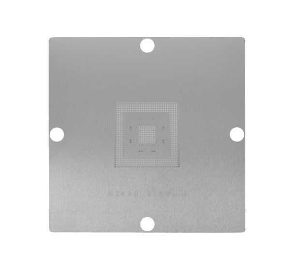 Трафарет BGA прямого нагрева MX440 (0.60 mm) 90 x 90 mm