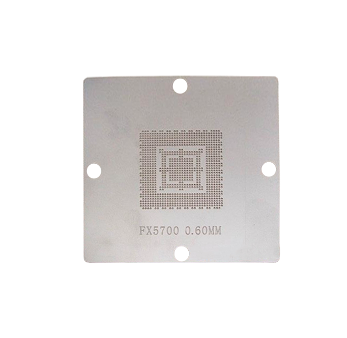 Трафарет BGA прямого нагрева FX 5700 (0.60 mm) 90 x 90 mm