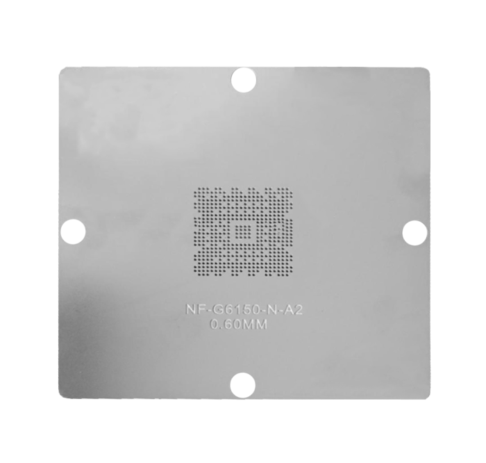 Трафарет BGA прямого нагрева NF-G6150-N-A2 (0.60 mm) 90 x 90 mm