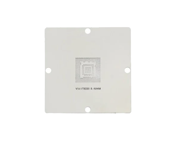 Трафарет BGA прямого нагрева VIA VT8235 (0.60 mm) 90 x 90 mm