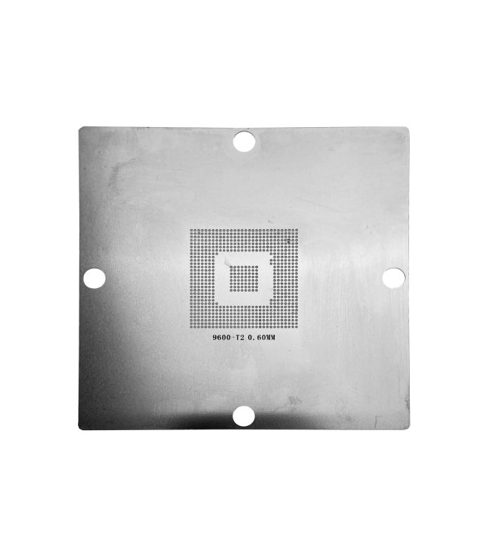 Трафарет BGA прямого нагрева 9600-T2 (0.60 mm) 90 x 90 mm