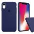 Silicone Case Full for iPhone XR ( 8) midnight blue