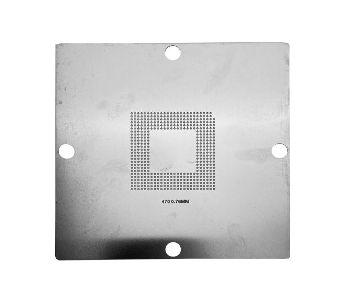 Трафарет BGA прямого нагрева 470 (0.76 mm) 90 x 90 mm
