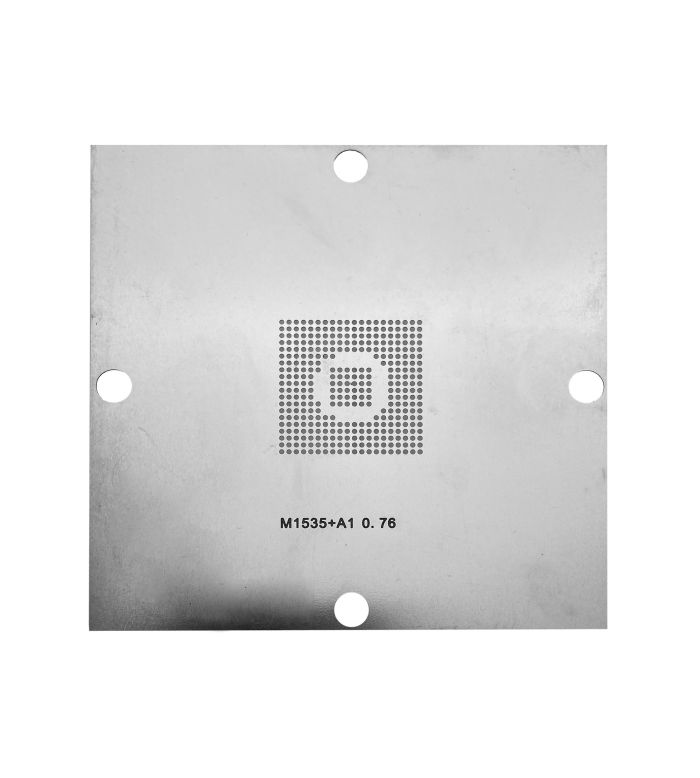 Трафарет BGA прямого нагрева M1535+A1 (0.76 mm) 90 x 90 mm