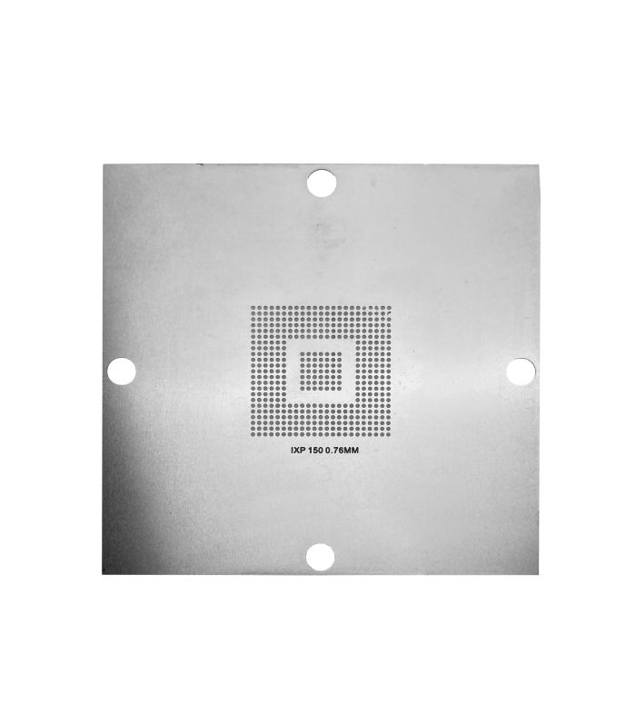 Трафарет BGA прямого нагрева IXP 150 (0.76 mm) 90 x 90 mm