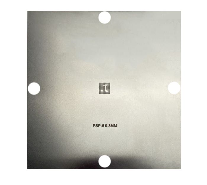 Трафарет BGA прямого нагрева PSP-6 (0.30 mm) 90 x 90 mm
