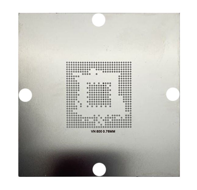 Трафарет BGA прямого нагрева VN 800 (0.76 mm) 90 x 90 mm