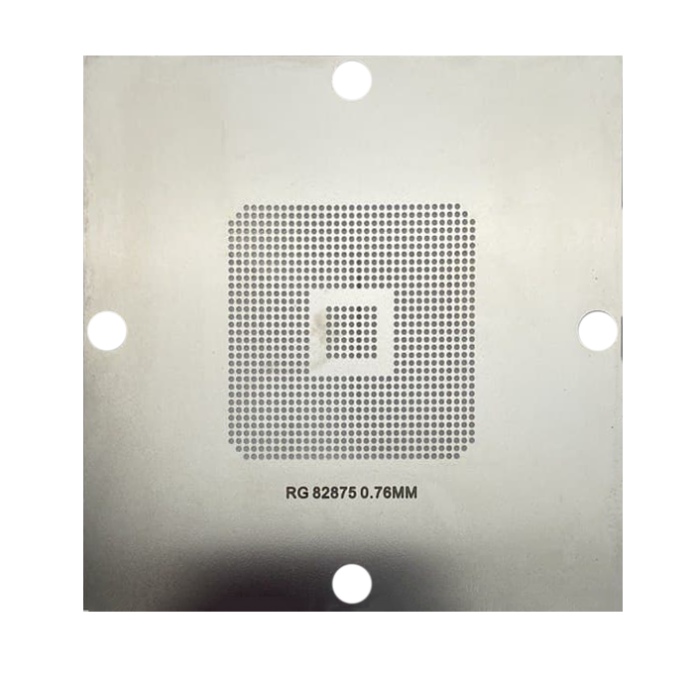 Трафарет BGA прямого нагрева RG82875 (0.76 mm) 90 x 90 mm