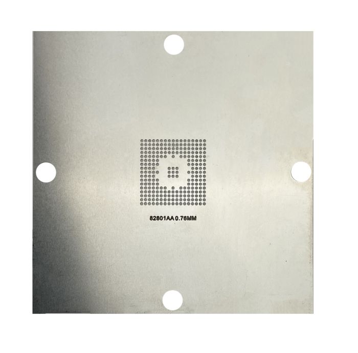 Трафарет BGA прямого нагрева 82801AA (0.76 mm) 90 x 90 mm