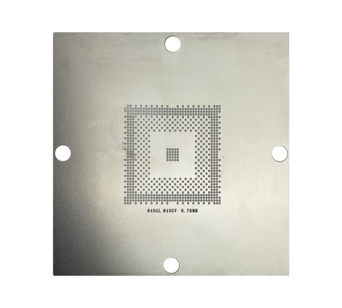 Трафарет BGA прямого нагріву 845GL 845GV (0.76 mm) 90 x 90 mm