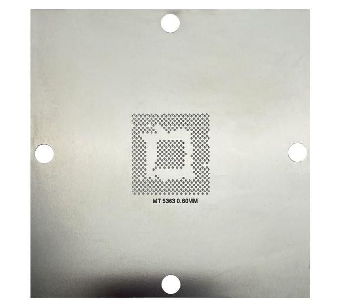 Трафарет BGA прямого нагрева MT 5363 (0.60 mm) 90 x 90 mm