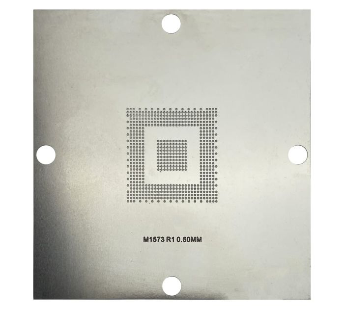 Трафарет BGA прямого нагрева M1573 R1 (0.60 mm) 90 x 90 mm