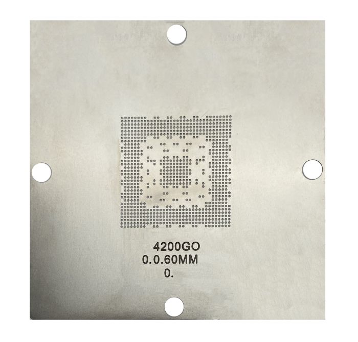 Трафарет BGA прямого нагрева 4200GO (0.60 mm) 90 x 90 mm