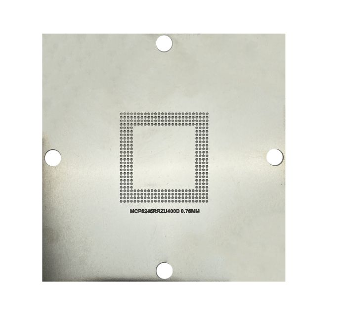Трафарет BGA прямого нагрева MCP8245RRZU400D (0.76 mm) 90 x 90 mm