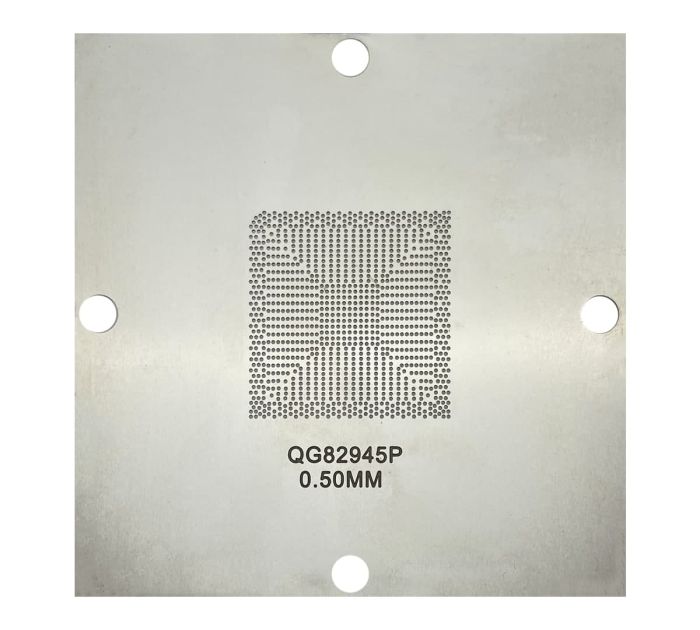 Трафарет BGA прямого нагрева QG82945P (0.50 mm) 90 x 90 mm