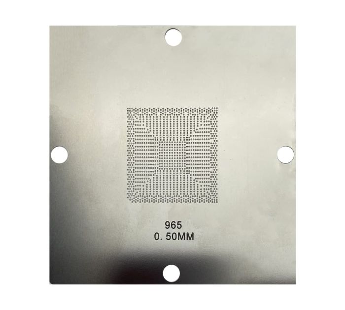 Трафарет BGA прямого нагрева 965 (0.50 mm) 90 x 90 mm
