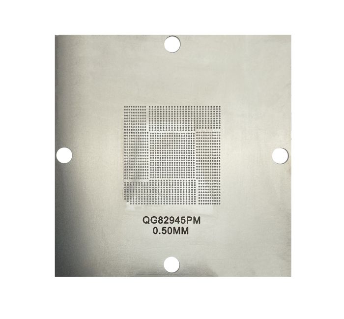 Трафарет BGA прямого нагріву QG82945PM (0.50 mm) 90 x 90 mm