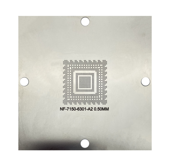 Трафарет BGA прямого нагріву NF-7150-6301-A2 (0.50 mm) 90 x 90 mm