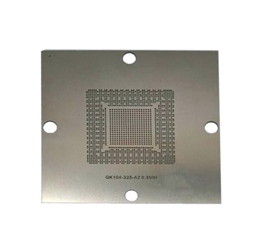 Трафарет BGA прямого нагрева nVidia GK104-325-A2 (0.5 mm) 90 x 90