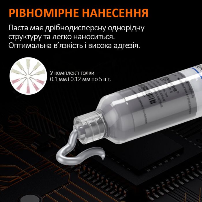 Паяльная паста BGA Amaoe M14 / 183°C / 20 г / 10cc