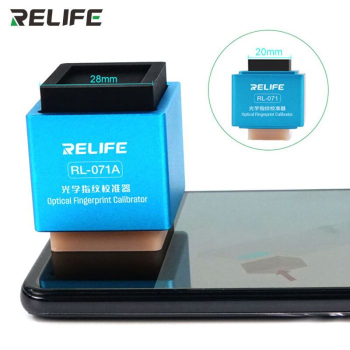 Программатор оптический RELIFE RL-071A для калибровки отпечатка пальца для Huawei, Vivo, Xiaomi, Oppo