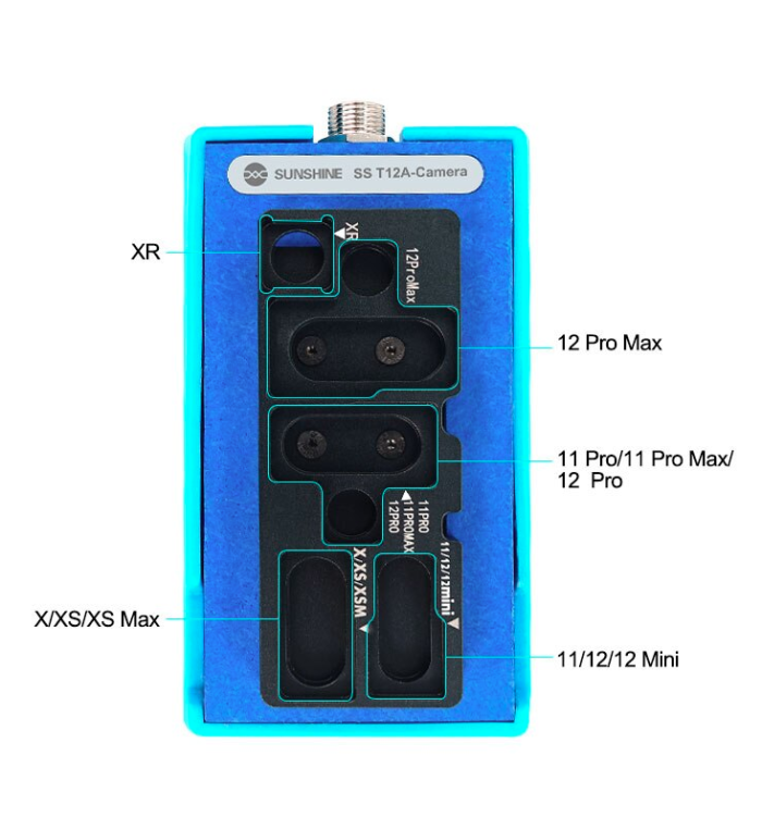 Нижній підігрів Sunshine SS-T12A - Camera iPhone X/XS/Max/XR/11/Pro/Max/12/Mini/Pro/Max