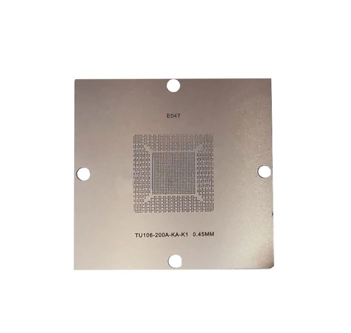 Трафарет BGA прямого нагріву Nvidia TU106-400A-A1, TU106-200A-KA-A1, TU106-400-A1 (RTX2060) 90 x 90