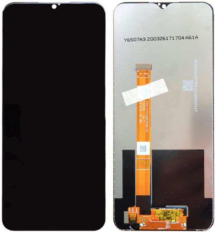 Дисплей + сенсор Realme 5 / 5i / 5S Black - p/n: FPC-HTF065H019-A0