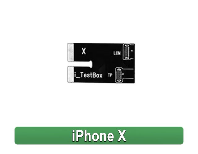 Шлейф теста сенсора, дисплея, модуля для Relife TB-01 Pro / Ultra (Apple iPhone X)