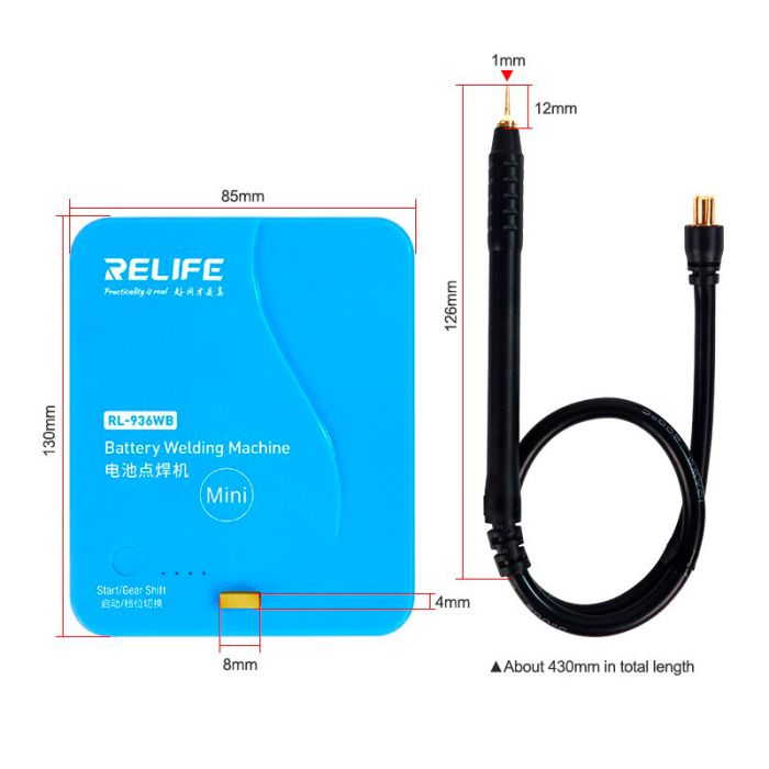 Аппарат для точечной сварки аккумуляторов Relife RL-936WB MINI