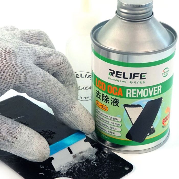 Жидкость для очистки OCA пленки Relife RL-538 (8333) 250 мл