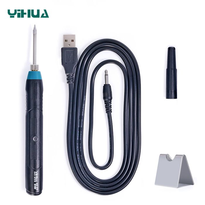 Паяльник YIHUA 947 USB портативный с подставкой 5V, 9W, 500°C
