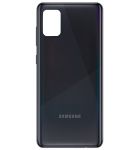 Задняя крышка для Samsung Galaxy A31 Black (AAA)
