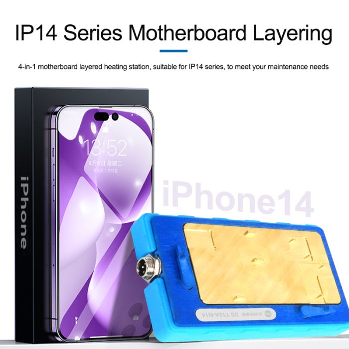 Нижний подогрев Sunshine SS-T12A-N14 для iPhone 14 / 14 Plus / 14 Pro / 14 Pro Max